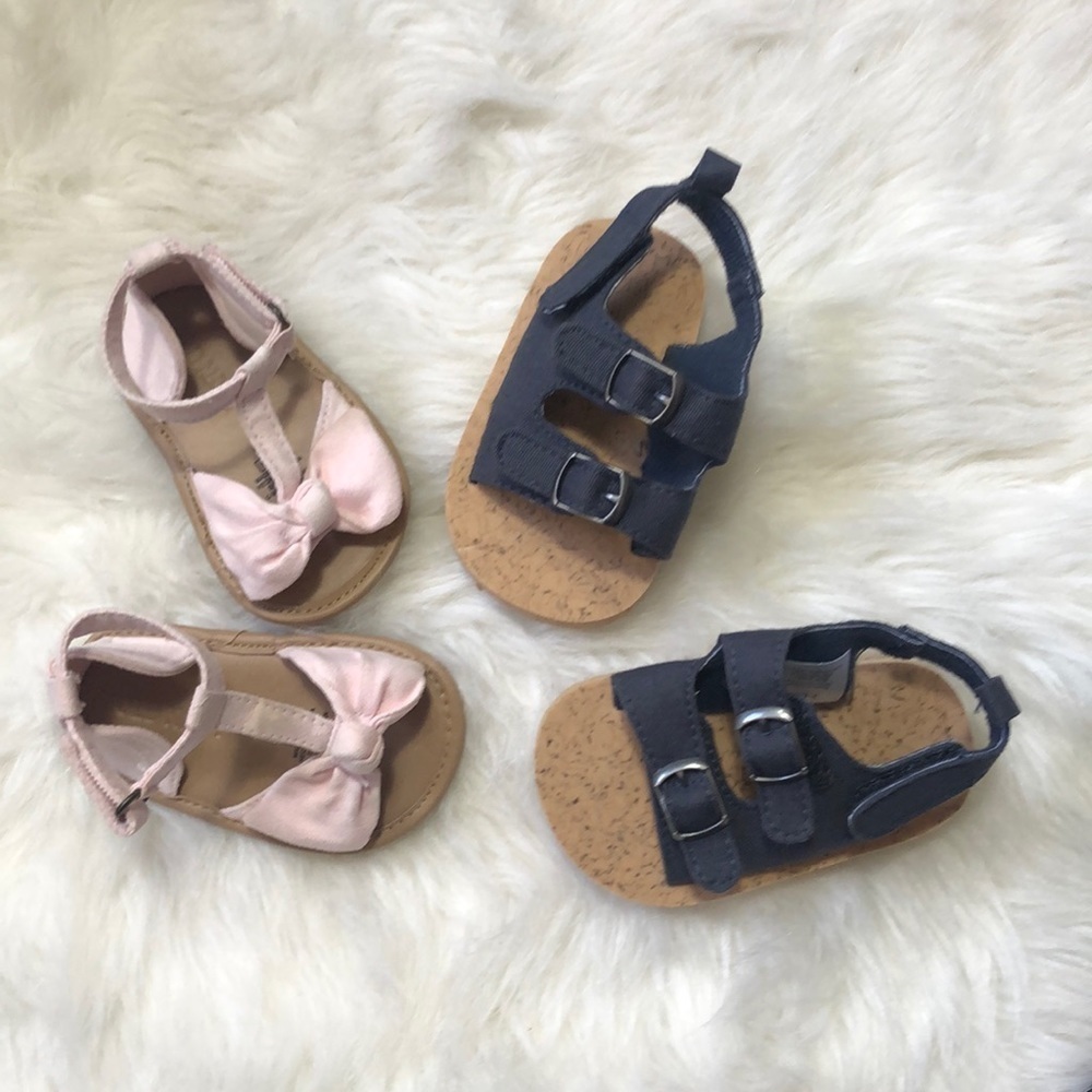 Baby girl shoes 3-6 months sandals summer Old Navy Carters